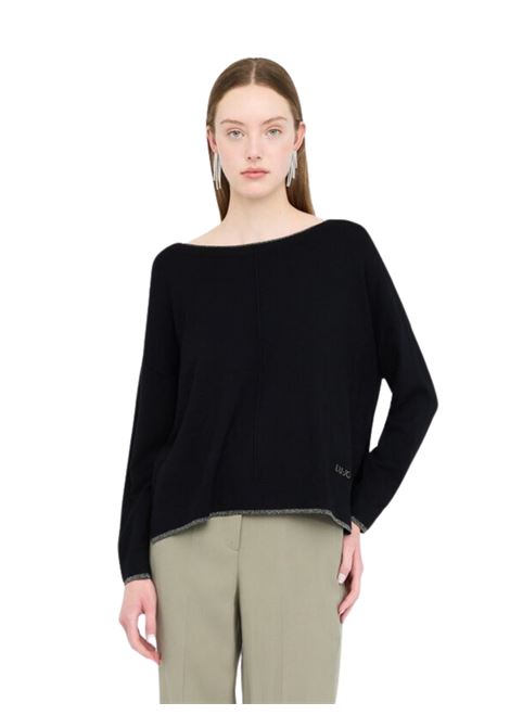 Maglia con dettagli in lurex® Liu Jo | MF5228MS49I22222